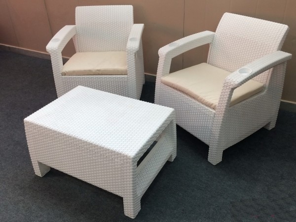Комплект Yalta Balcony Set белый купить в Печоре