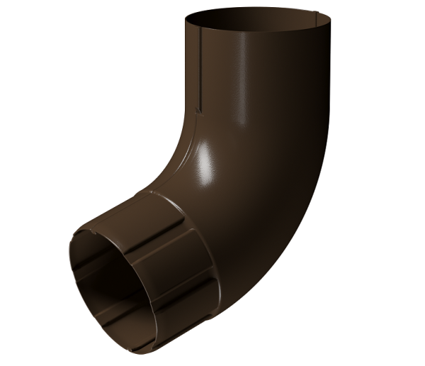 Колено 72° D90 Döcke STAL PREMIUM Каштан, (RAL 8017) купить в Печоре
