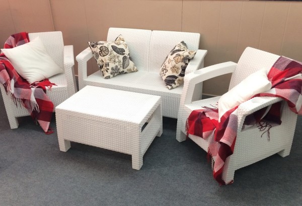 Комплект Yalta Terrace Set белый купить в Печоре