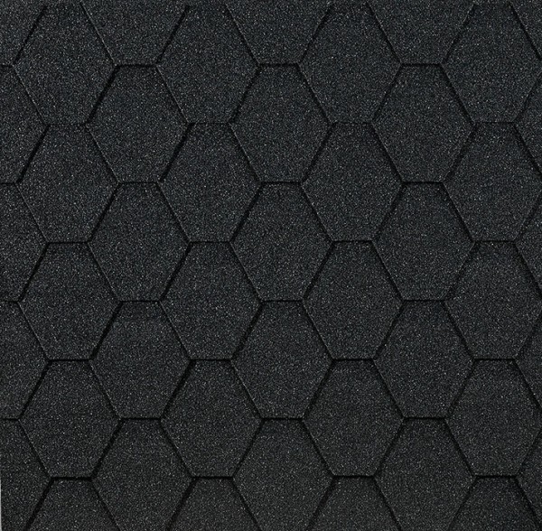 Гибкая черепица EURASIA Docke, Коллекция ШЕСТИГРАННИК Серый купить в Печоре