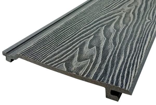 Сайдинг Darvolex 185x19x3000мм, 3D тиснение Серый купить в Печоре