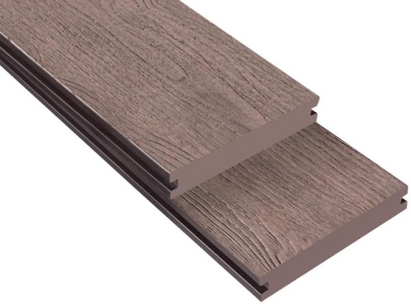 Террасная доска ДПК Outdoor 3D полнотелая NEVADA/CALIFORNIA BROWN коричневая микс купить в Печоре