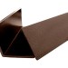 Уголок ДПК для сайдинга 70x70x3000мм Коричневый купить в Печоре