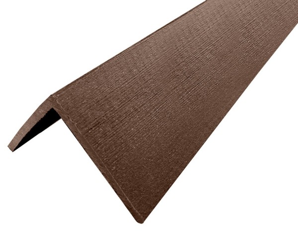 Уголок ДПК для сайдинга 70x70x3000мм Коричневый купить в Печоре