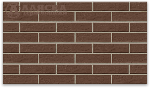 Фасадные Термопанели Аляска Braun Rustic купить в Печоре
