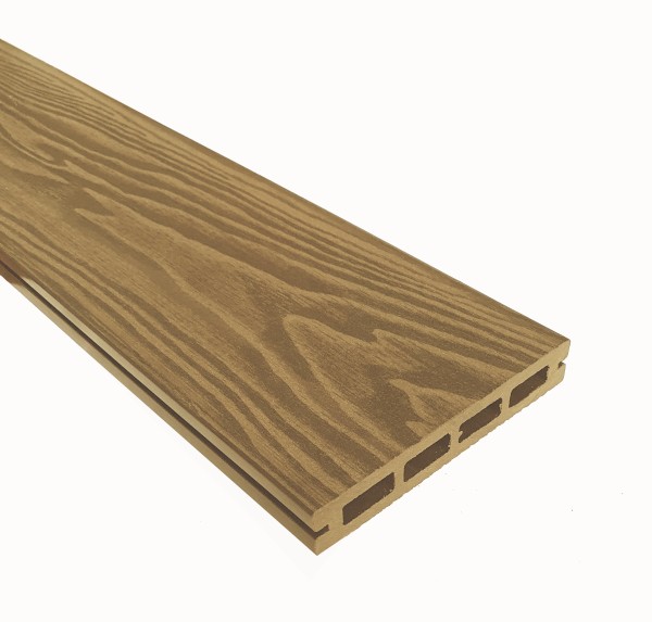 Террасная доска из ДПК Terrapol Смарт 3D Пустотелая с пазом Дуб Севилья купить в Печоре