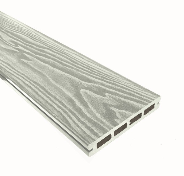 Террасная доска из ДПК Terrapol Смарт 3D Пустотелая с пазом Дуб беленый купить в Печоре