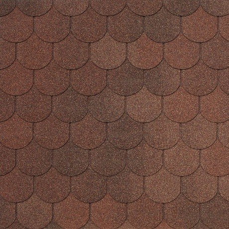 Гибкая черепица Tegola ASSISI terracotta 420 купить в Печоре
