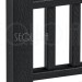 Комплект крышка/юбка для столба SEQUOIA BLACK купить в Печоре