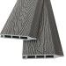 Заборная панель шип-паз EasyDecking Wood-Х 146х20 Серый купить в Печоре