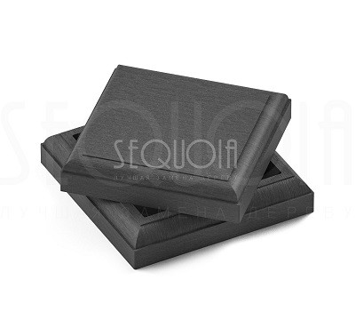 Комплект крышка/юбка для столба SEQUOIA GRAY купить в Печоре
