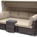 Диван-Трансформер AFINA плетеный из иск. ротанга AFM-320B Brown купить в Печоре