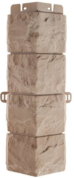 Фасадная панель Наружный угол фагот (талдомский), 0,45 х 0,13м (н) купить в Печоре