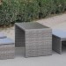 Диван-Трансформер AFINA плетеный из иск. ротанга S330G-W78 Grey купить в Печоре