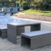 Диван-Трансформер AFINA плетеный из иск. ротанга S330G-W78 Grey купить в Печоре