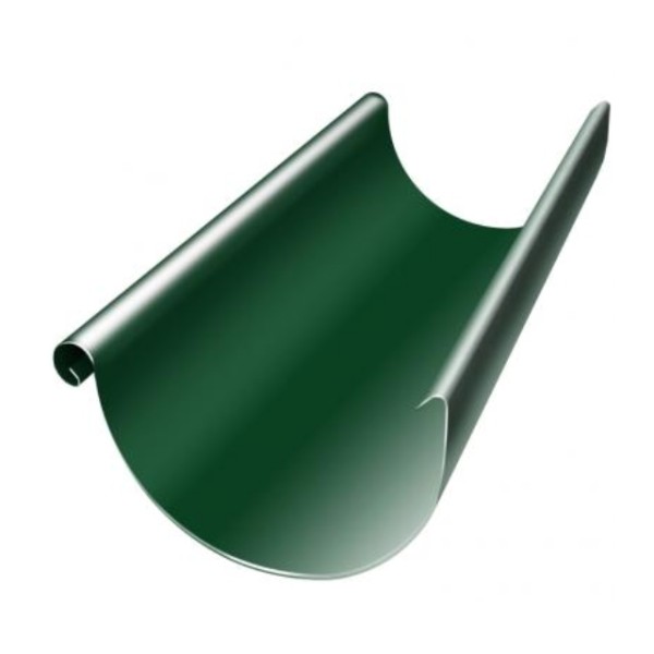 Водосток Grand Line 125x90 – Желоб 3м RAL 6005 купить в Печоре