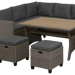Комплект мебели AFINA плетеной из иск. ротанга AFM-307G-Grey купить в Печоре