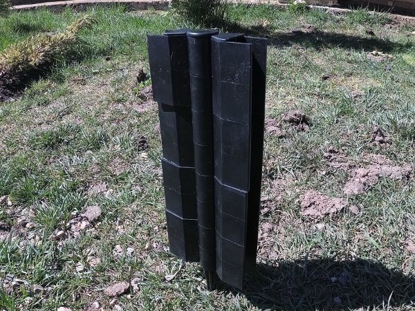 Угловой элемент поворотный, пластиковый от 60° до 300° для доски 300х30 мм из ДПК чёрный Holzhof купить в Печоре