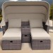 Комплект мебели AFINA плетеной из иск. ротанга AFM-330B Brown купить в Печоре