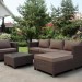 Комплект мебели AFINA плетеной из иск. ротанга YR821A Brown/Beige купить в Печоре