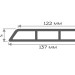 Доска Ромбус 3D ДПК Outdoor STORM GREY серая микс купить в Печоре