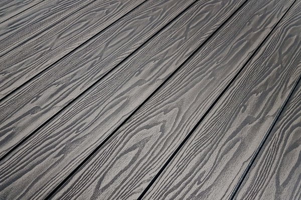 Террасная доска из ДПК Terrapol Смарт 3D Полнотелая с пазом Черное дерево купить в Печоре