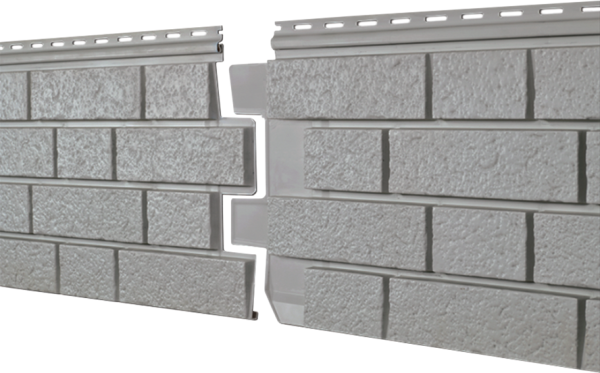 Фасадная панель Ю-пласт Стоун Хаус S-Lock Клинкер Нордик дым купить в Печоре