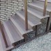 Ступень ДПК Outdoor Havana/Вельвет полнотелая серая  микс купить в Печоре