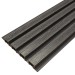Фасадная доска из ДПК Faynag Wood Рейка Мокрый Асфальт купить в Печоре