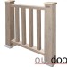 Ограждение из ДПК Outdoor Классик 3D STORM серый микс купить в Печоре