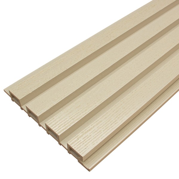Фасадная доска из ДПК Faynag Wood Рейка Слоновая кость купить в Печоре