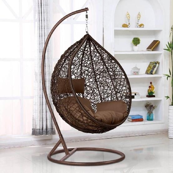 Кресло Подвесное из искусственного ротанга AFM-168A-XL Brown купить в Печоре