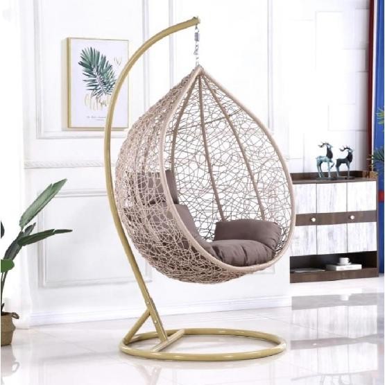 Кресло Подвесное из искусственного ротанга AFM-169A-XLB Beige купить в Печоре