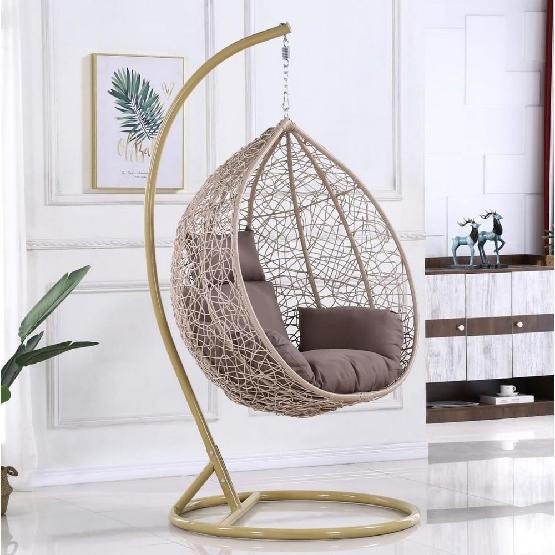Кресло Подвесное из искусственного ротанга AFM-169A-LB Beige купить в Печоре