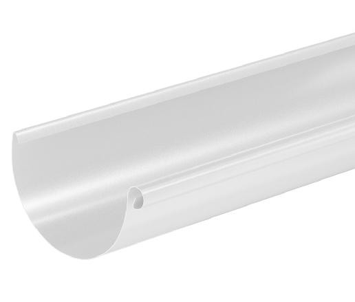Водосток Aquasistem, система 125x90 - Водосточный желоб 3.00м RR 20 Белый купить в Печоре