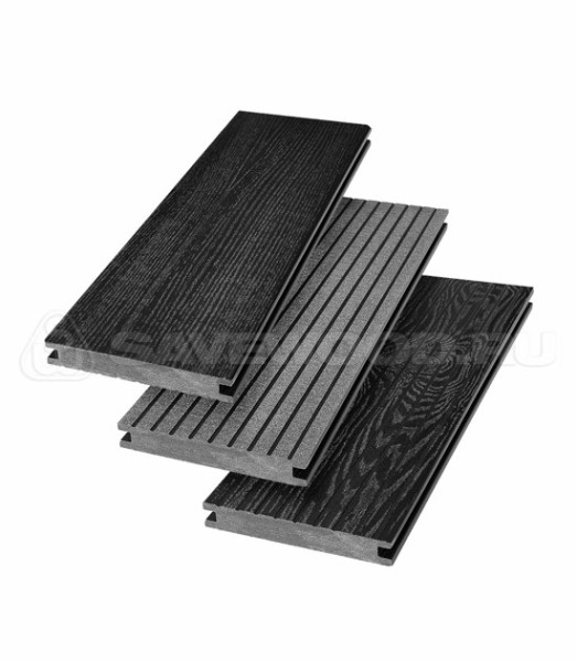 Террасная доска SW Fraxinus (R) полнотелая «SaveWood» Черный купить в Печоре