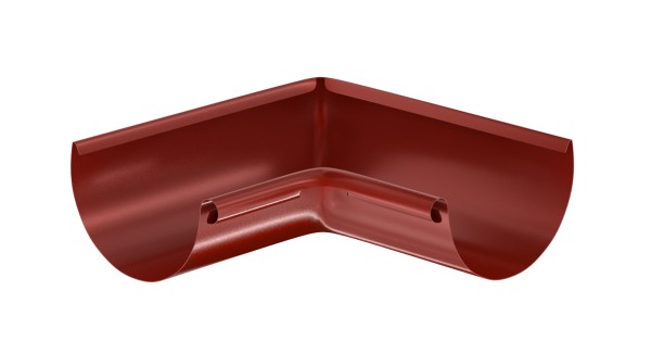 Водосток Aquasistem, система 150x100 - Угол желоба, внутренний 90° RR 29 Бургундский купить в Печоре