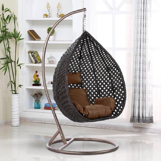 Кресло Подвесное из искусственного ротанга AFM-250B-L Brown купить в Печоре