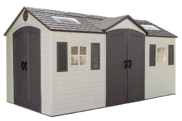 Сарай пластиковый LifeTime 15x8 DD купить в Печоре