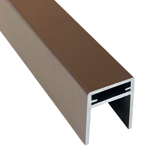 П-профиль Алюминиевый EasyDecking 35x25 Венге купить в Печоре