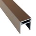 П-профиль Алюминиевый EasyDecking 35x25 Венге купить в Печоре
