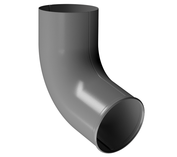 Отвод трубы D90 Döcke STAL PREMIUM Графит, (RAL 7024) купить в Печоре