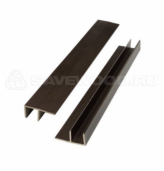 F-профиль ДПК Savewood – Тёмно-коричневый купить в Печоре