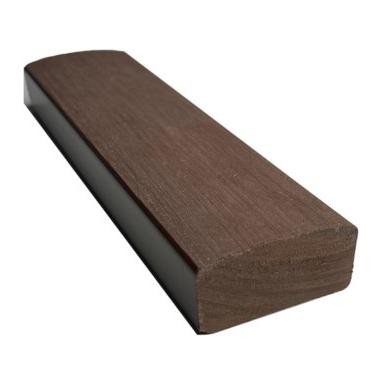 Лавочный брус Ecodecking Некст полнотелый брашированный 70х35 шоколад купить в Печоре