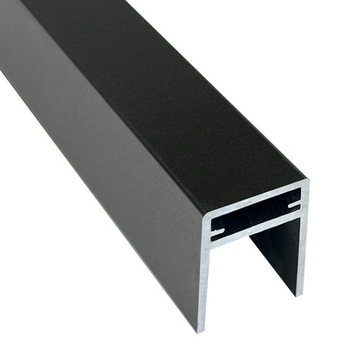 П-профиль Алюминиевый EasyDecking 35x25 Черное дерево купить в Печоре
