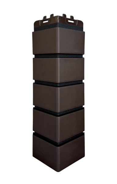 Угол Grand Line клинкерный кирпич ПРЕМИУМ Шоколадный (шов RAL 9005) купить в Печоре