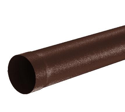 Водосток Aquasistem, Система 150/100 - Труба водосточная 1.00м RAL 8017 Коричневый matt купить в Печоре