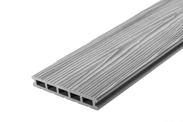 Террасная доска из ДПК RusDecking Unodeck Mogano - Серый купить в Печоре