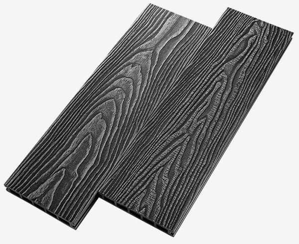 Террасная доска из ДПК RusDecking Unodeck Vintage - Графит купить в Печоре