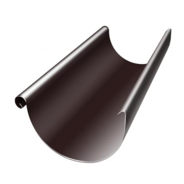 Водосток Grand Line 125x90 – Желоб 3м RAL 8017 купить в Печоре